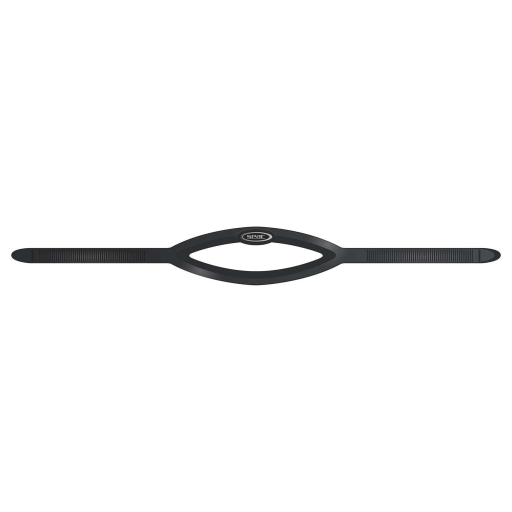 Schlankes Armband schwarzes Silikon Seac 0780017