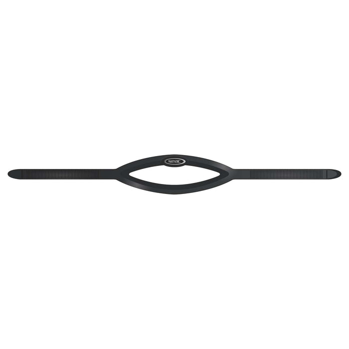 Schlankes Armband schwarzes Silikon Seac 0780017
