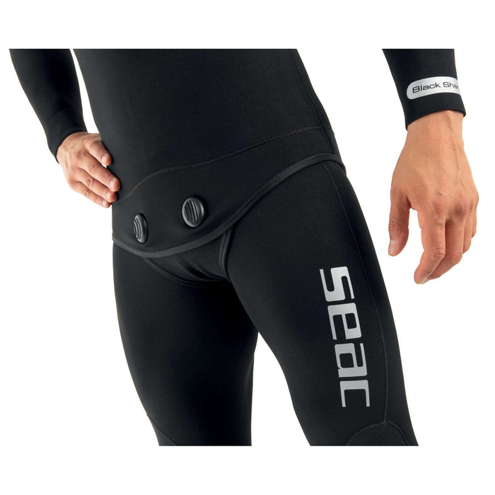Neoprenanzug Black Shark Man 3mm Schwarz XXXL Seac 1-108-XXXL