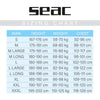 Neoprenanzug Space Man 7mm Lang M Seac 1-114-M LANG
