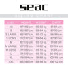 Neoprenanzug Space Frau 5mm Lang M Seac 1-117-M LANG