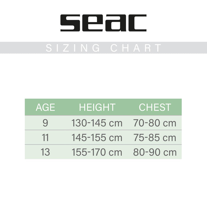 Neoprenanzug First Kids 5mm 9 Jahre Seac 1-118-9