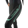 Neoprenanzug Pace Frau 2,5-3,5mm Schwarz-Türkis L Seac 1-134-L