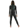 Neoprenanzug Pace Frau 2,5-3,5mm Schwarz-Türkis XL Seac 1-134-XL