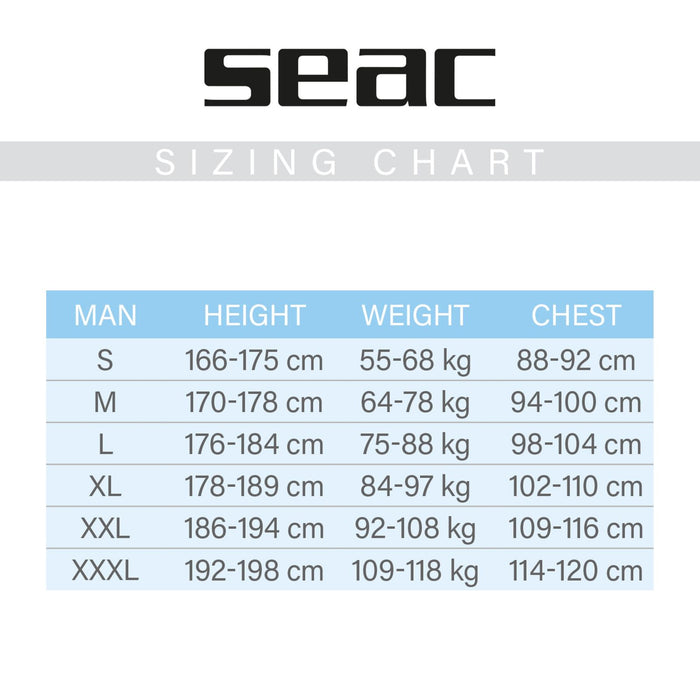Neoprenjacke Snake Mann 5mm Camo M Seac 1-144-M