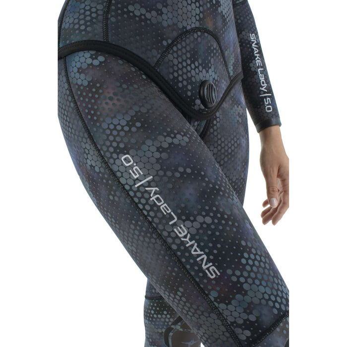 Neoprenjacke Snake Frau 5mm Camo M Seac 1-146-M