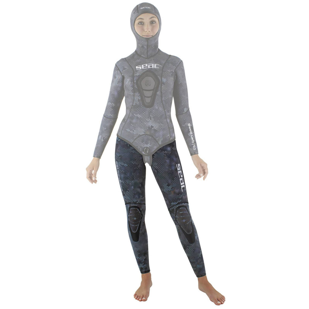 Neoprenhose Snake Frau 5mm Camo M Seac 1-147-M