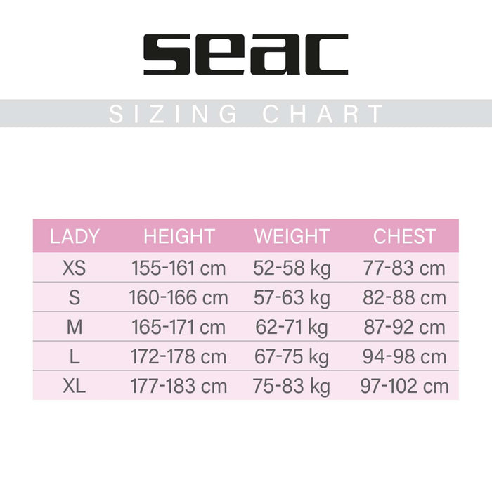 Neoprenhose Snake Frau 5mm Camo XS Seac 1-147-XS