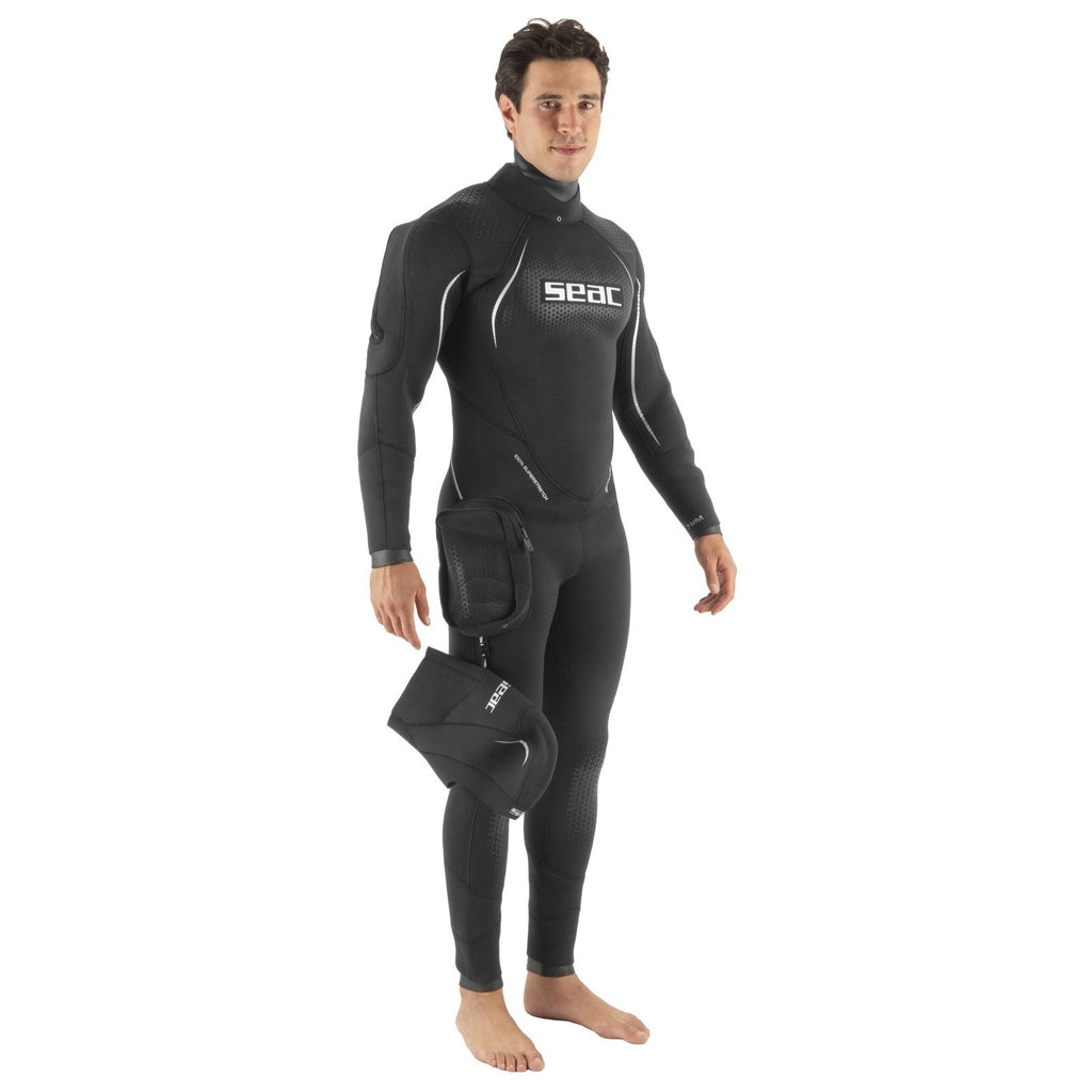Halbtrockener Anzug Spacedry Herren 7mm XXL Seac 1-154-XXL