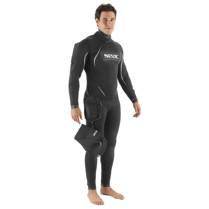 Halbtrockener Anzug Spacedry Herren 7mm XXL Seac 1-154-XXL