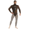 Neoprenjacke Alga Mann 3mm Braun M Seac 1-160-M