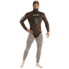Neoprenjacke Alga Mann 5mm Braun XXXL Seac 1-161-XXXL