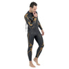 Neoprenanzug Energy Mann 2mm Schwarz-Orange M Seac 1-49-M