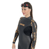 Neoprenanzug Energy Frau 2mm Schwarz-Orange M Seac 1-50-M