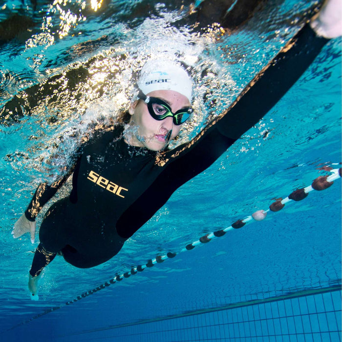 Neoprenanzug Energy Frau 2mm Schwarz-Orange S Seac 1-50-S