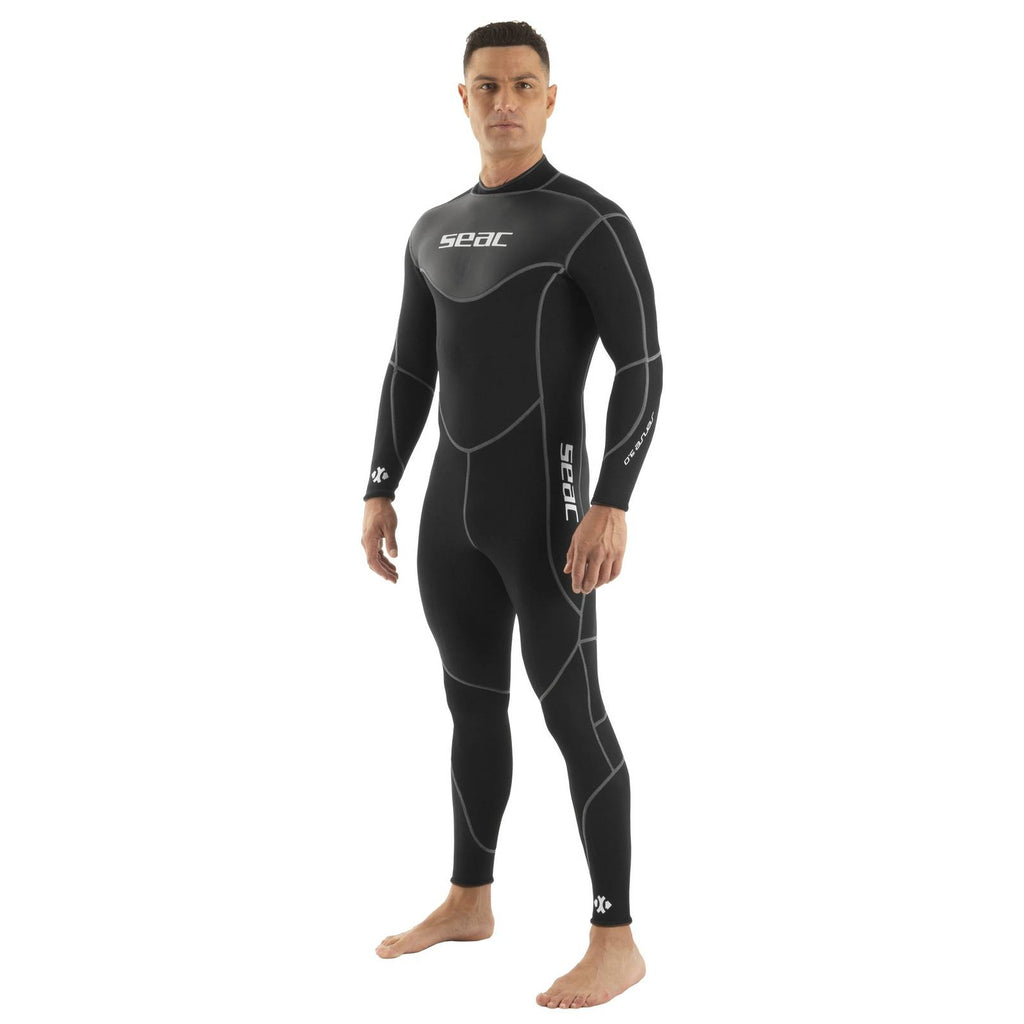 Neoprenanzug Sense Schwarz Mann 3mm XXXL Seac 1-78-XXXL