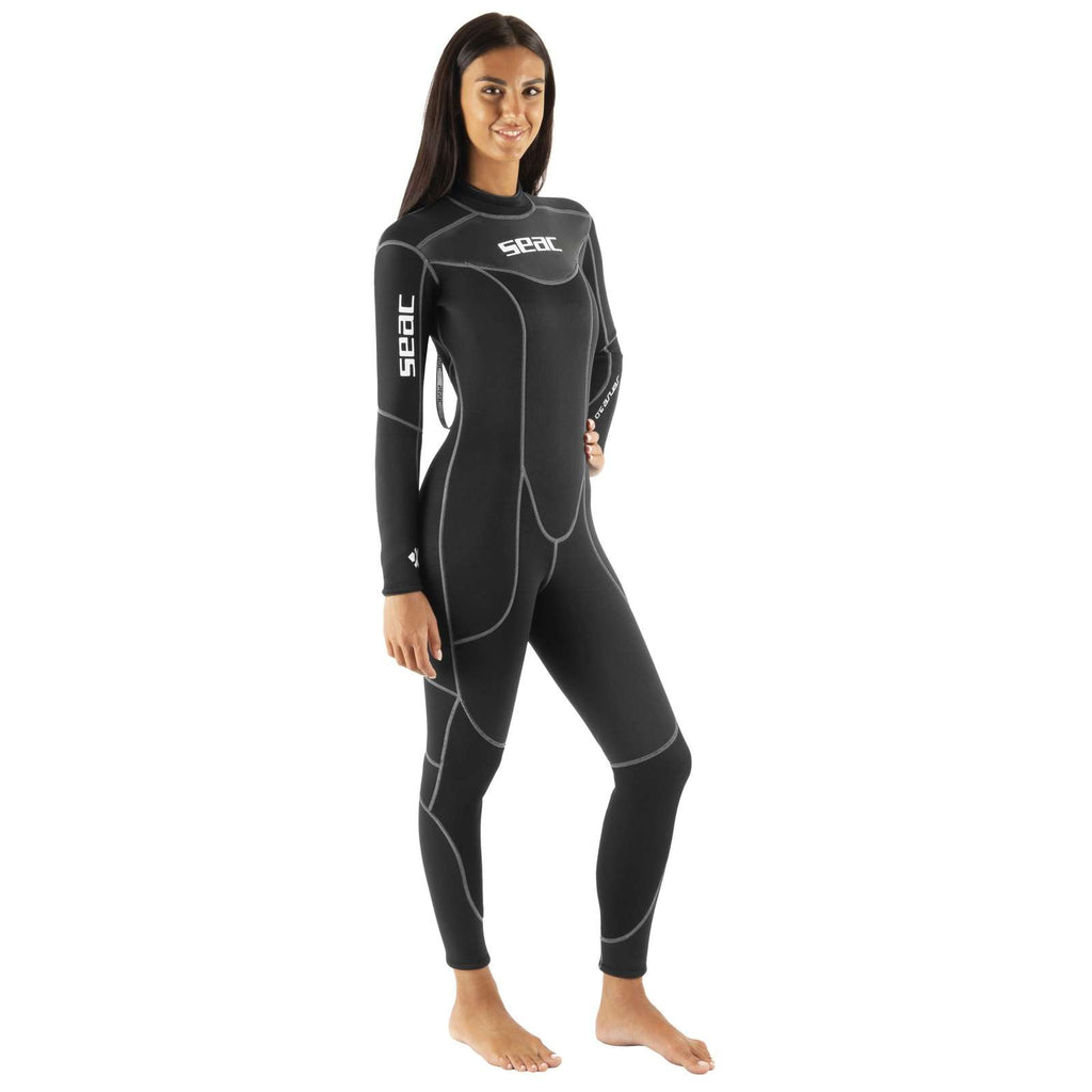 Neoprenanzug Sense Schwarz Damen 3mm M Seac 1-79-M