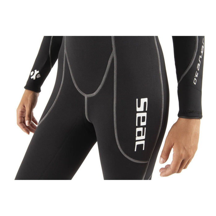 Neoprenanzug Sense Schwarz Damen 3mm XL Seac 1-79-XL