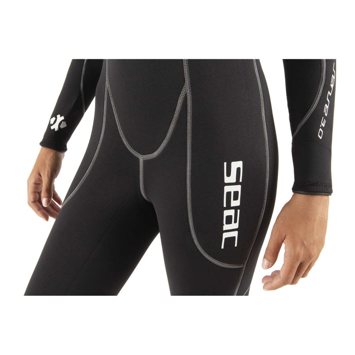 Neoprenanzug Sense Schwarz Damen 3mm XS Seac 1-79-XS