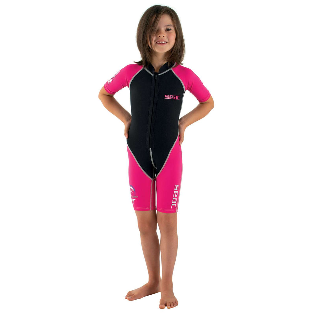 Shorty Dolphin Mädchen 1,5 mm Pink 13 Jahre Seac 1-88-13A