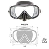 Tauchmaske Look Schwarz Marlin 10296