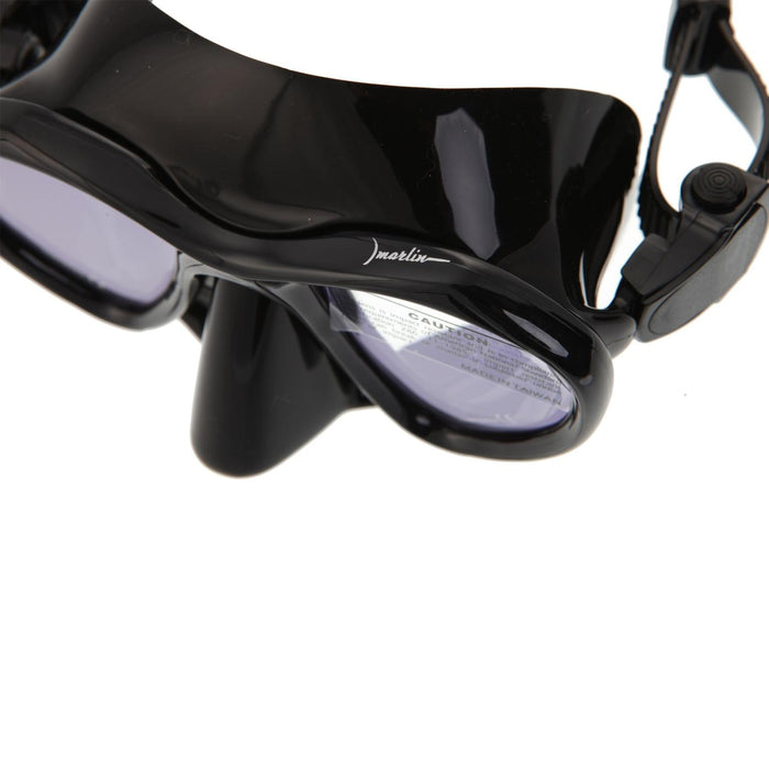 Spearfishing Maske Hunter Schwarz Gelb-Spiegelbeschichtet Marlin 10304