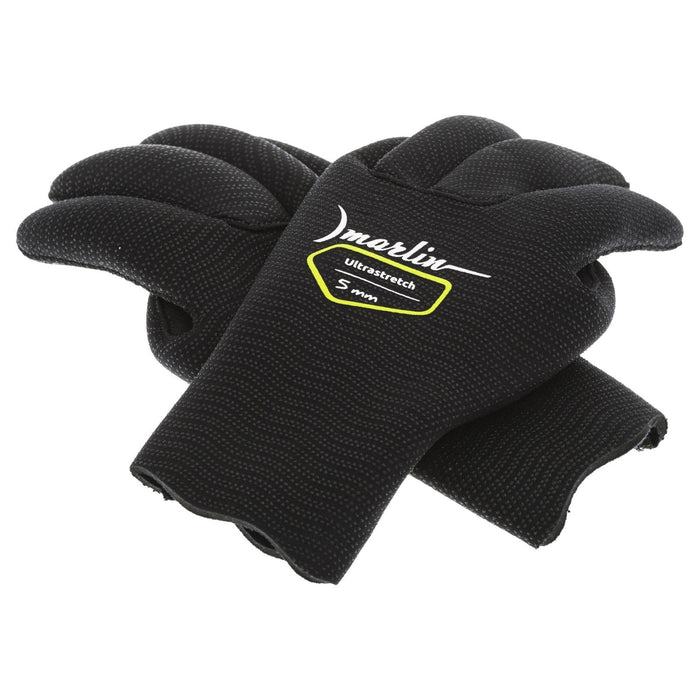 Tauchhandschuhe Ultrastretch 5mm Schwarz Größe M Marlin 10513