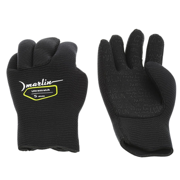 Tauchhandschuhe Ultrastretch 5mm Schwarz Größe XXL Marlin 10516