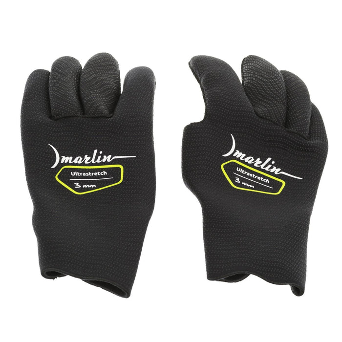 Tauchhandschuhe Ultrastretch 3mm Schwarz Größe XL Marlin 10829