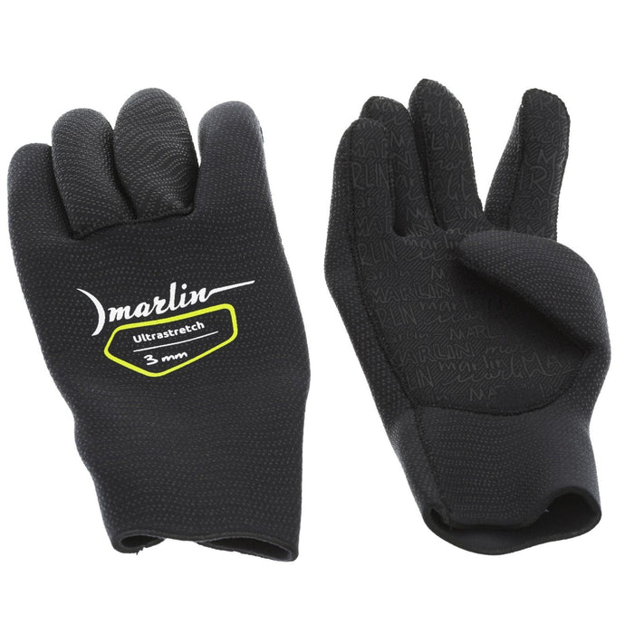 Tauchhandschuhe Ultrastretch 3mm Schwarz Größe XL Marlin 10829