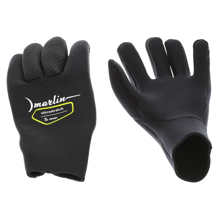 Tauchhandschuhe Ultrastretch 3mm Schwarz Größe XL Marlin 10829