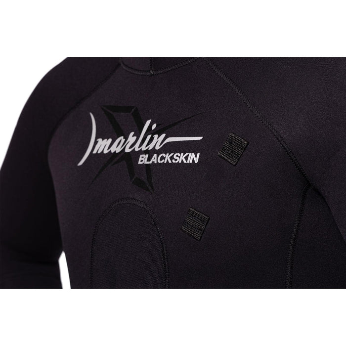 Spear-Fischanzug Komplett Neopren Schwarz Herren 5mm Schwarz Größe XXXL Marlin 10956