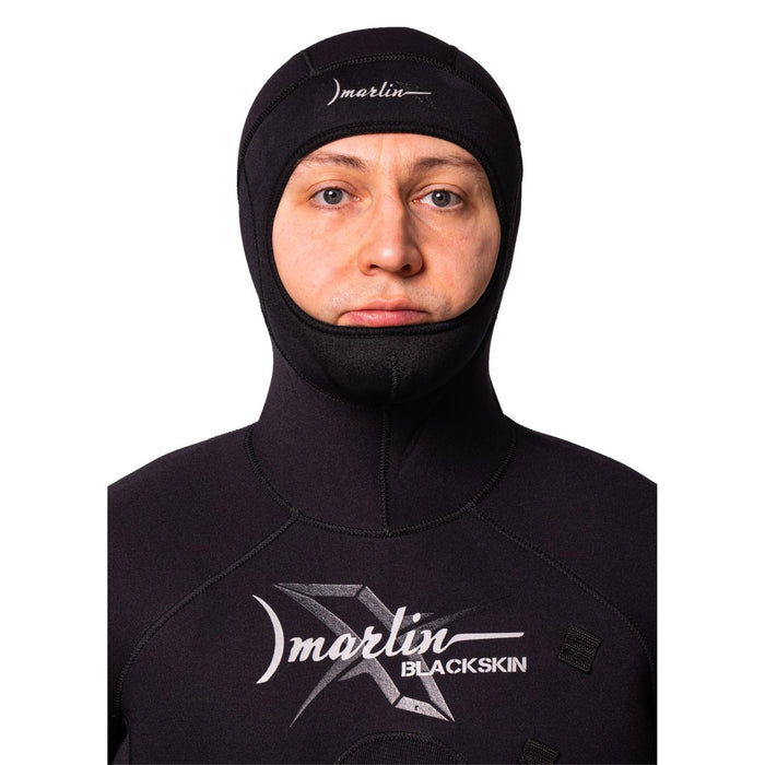 Spear-Fischanzug Komplett Neopren Schwarz Herren 5mm Schwarz Größe XXXL Marlin 10956
