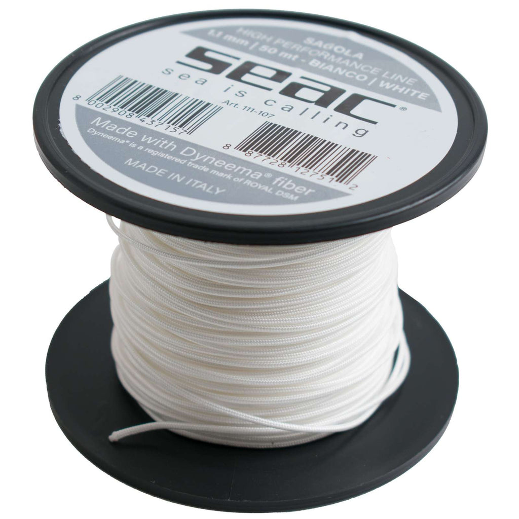 Kern Dyneema Weiß 50m 1,1mm Seac 111-107