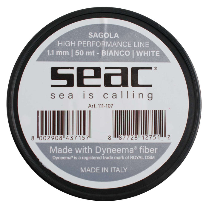 Kern Dyneema Weiß 50m 1,1mm Seac 111-107