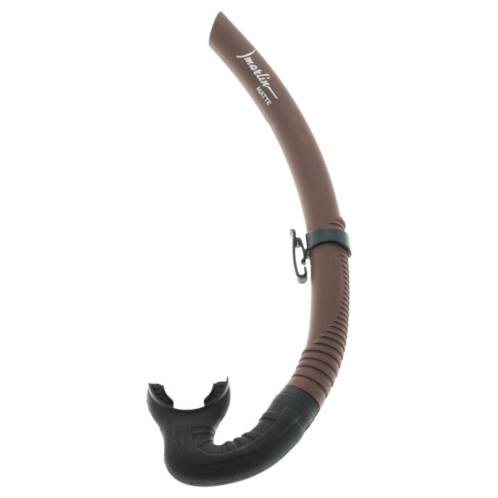 Schnorchel Matte Braun Marlin 11231