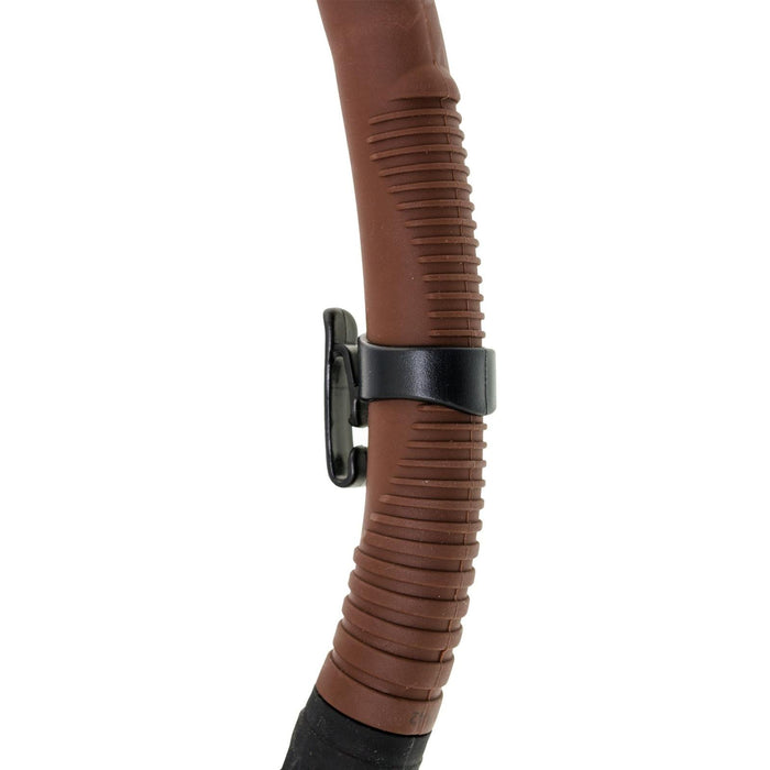 Schnorchel Matte Braun Marlin 11231