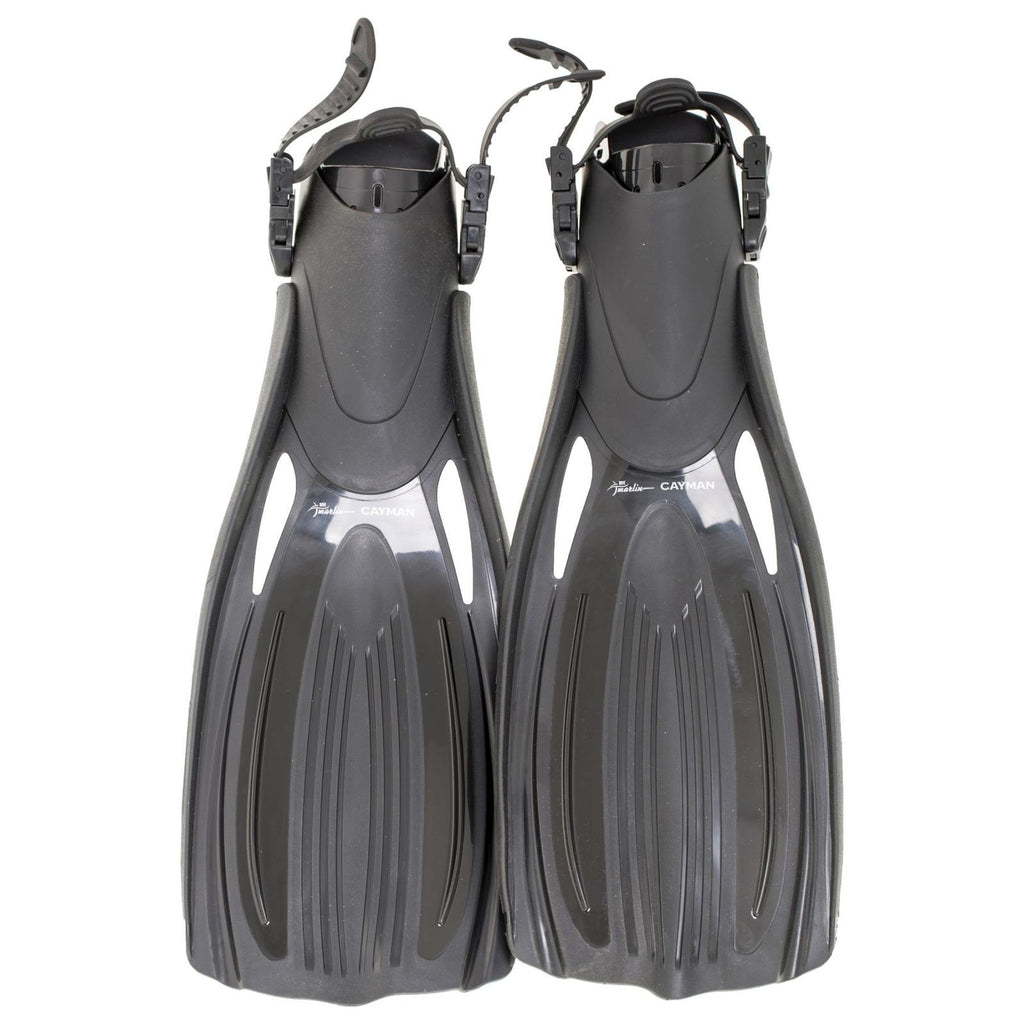 Tauchflossen Cayman Offene Ferse Schwarz Größe L-44,5-46 Marlin 11262