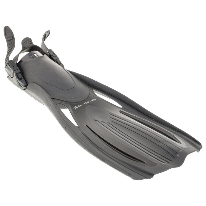 Tauchflossen Cayman Offene Ferse Schwarz Größe L-44,5-46 Marlin 11262