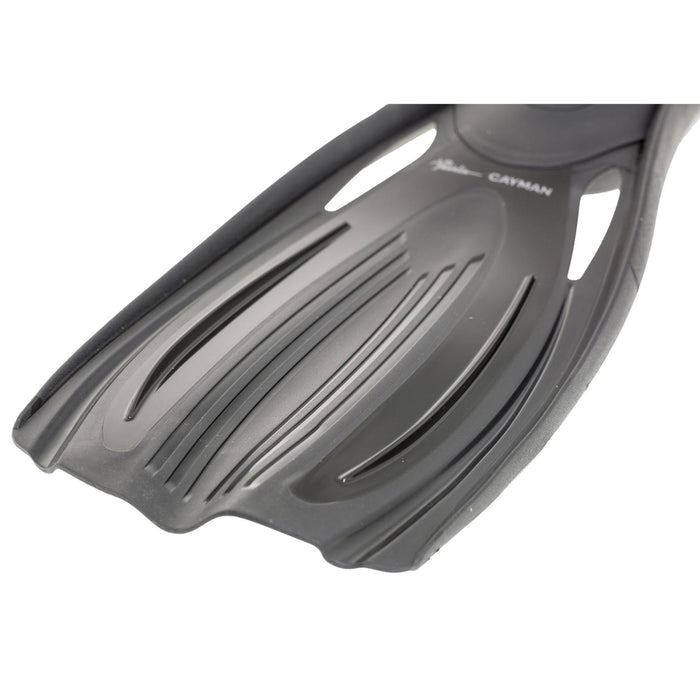 Tauchflossen Cayman Offene Ferse Schwarz Größe L-44,5-46 Marlin 11262