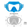Tauchermaske Frameless Duo Blau Marlin 11535