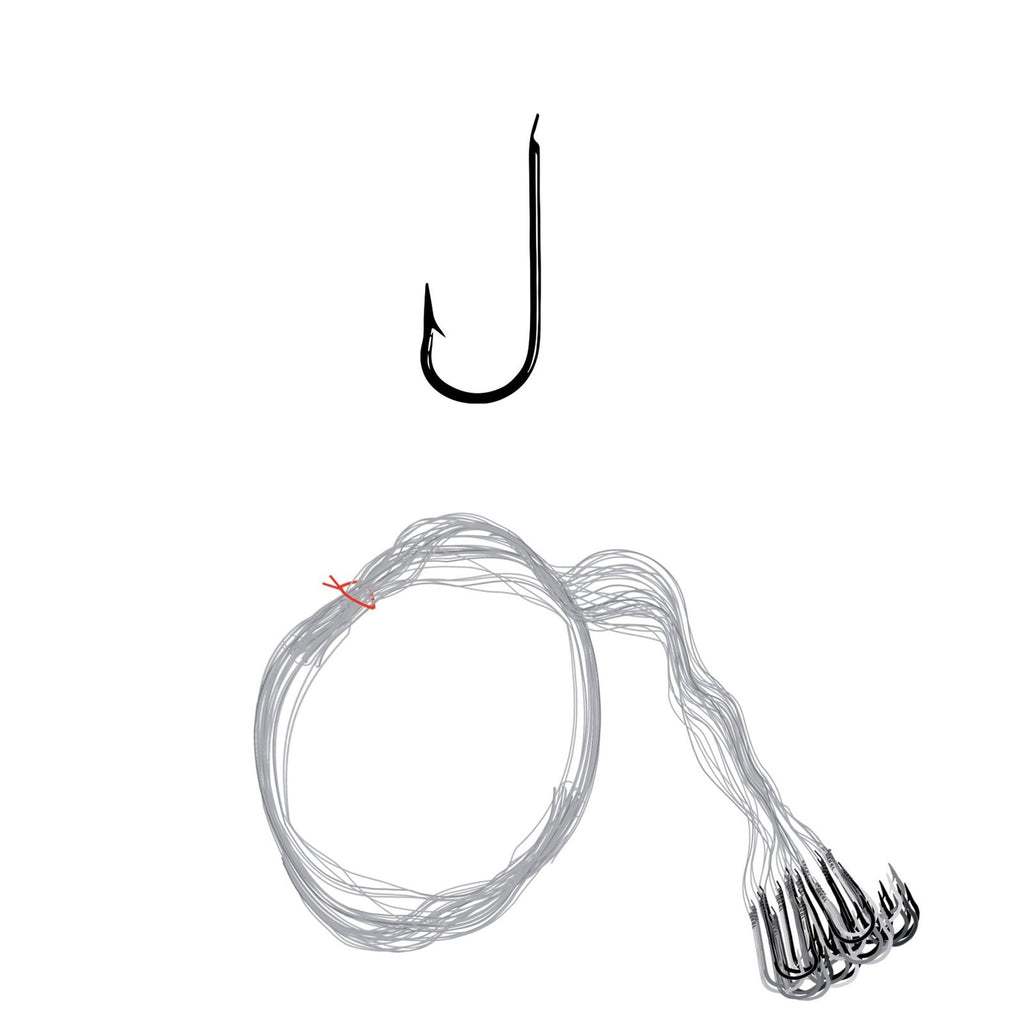 Vorinstallierte Haken für das Langlinienangeln Duratin 2315 220cm №15 Expert Predator 11542