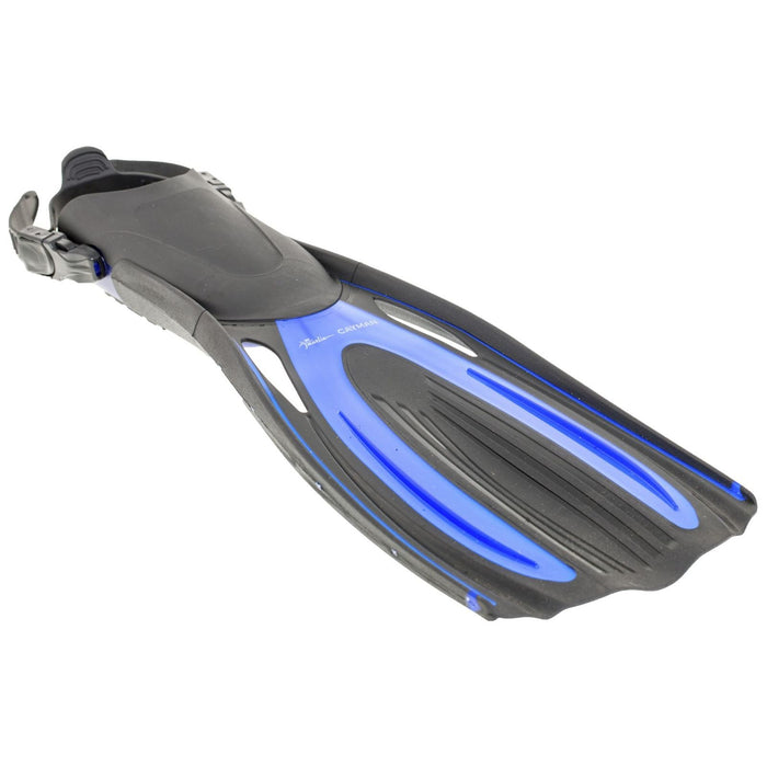 Tauchflossen Cayman Offene Ferse Blau Größe XL-47-48,5 Marlin 11545