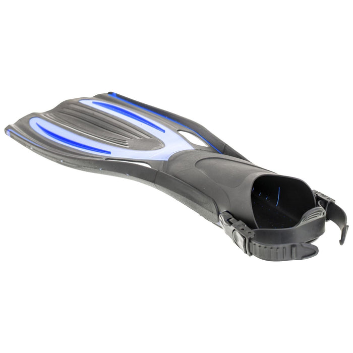Tauchflossen Cayman Offene Ferse Blau Größe XL-47-48,5 Marlin 11545