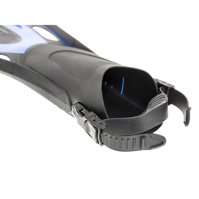 Tauchflossen Cayman Offene Ferse Blau Größe XL-47-48,5 Marlin 11545