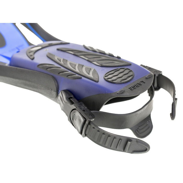 Tauchflossen Cayman Offene Ferse Blau Größe XL-47-48,5 Marlin 11545