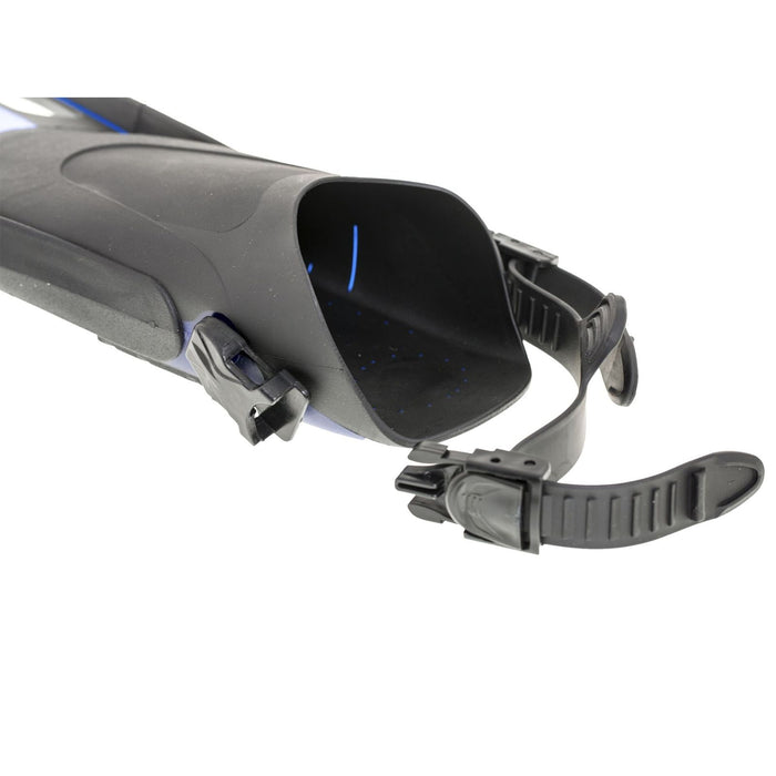 Tauchflossen Cayman Offene Ferse Blau Größe XL-47-48,5 Marlin 11545