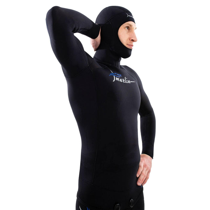 Freediving Vollanzug Freier Mann 5mm Schwarz Größe ML Marlin 116985