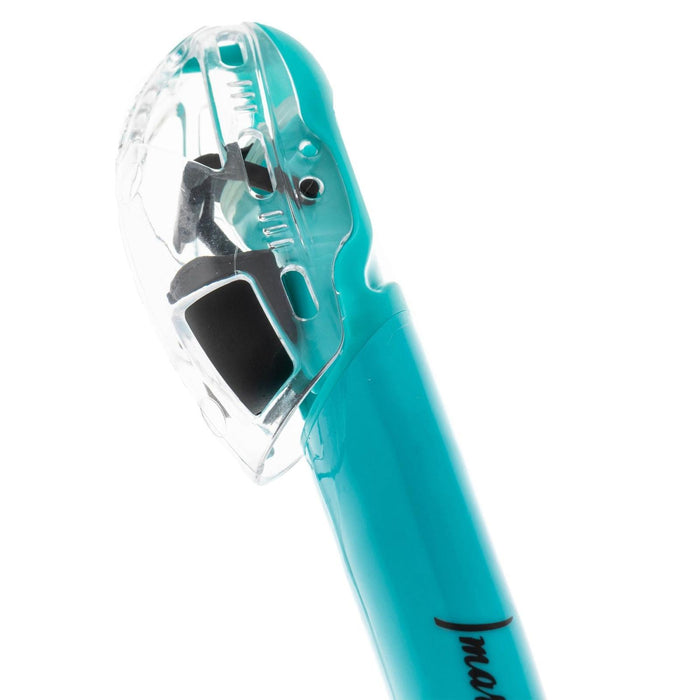 Schnorchel Dry Duo Grün-Klar Marlin 117429
