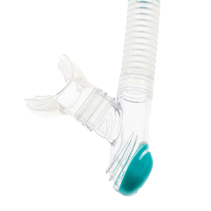 Schnorchel Dry Duo Grün-Klar Marlin 117429